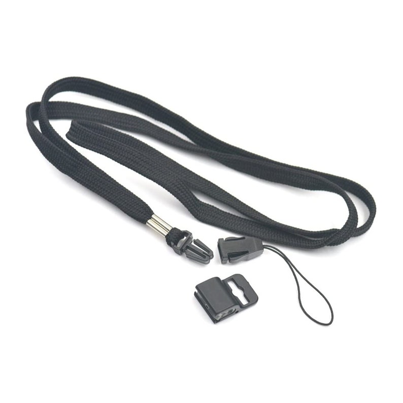 Gripper ID Badge Card Holder Plastic Black Clamp for Lanyards Etsy