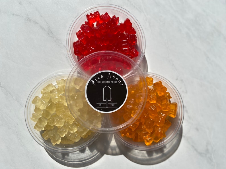 Gourmet Sweet Iced Above Flavored Gummy Bears NO SPICE MIXTURE image 1