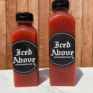 Iced Above gourmet Michelada Mix / Bloody Mary Mix.