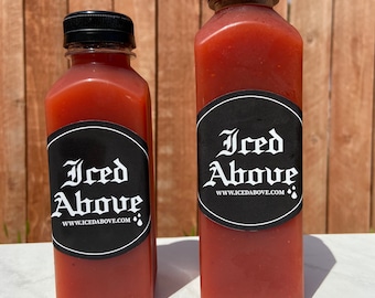 Iced Above gourmet Michelada Mix / Bloody Mary Mix.