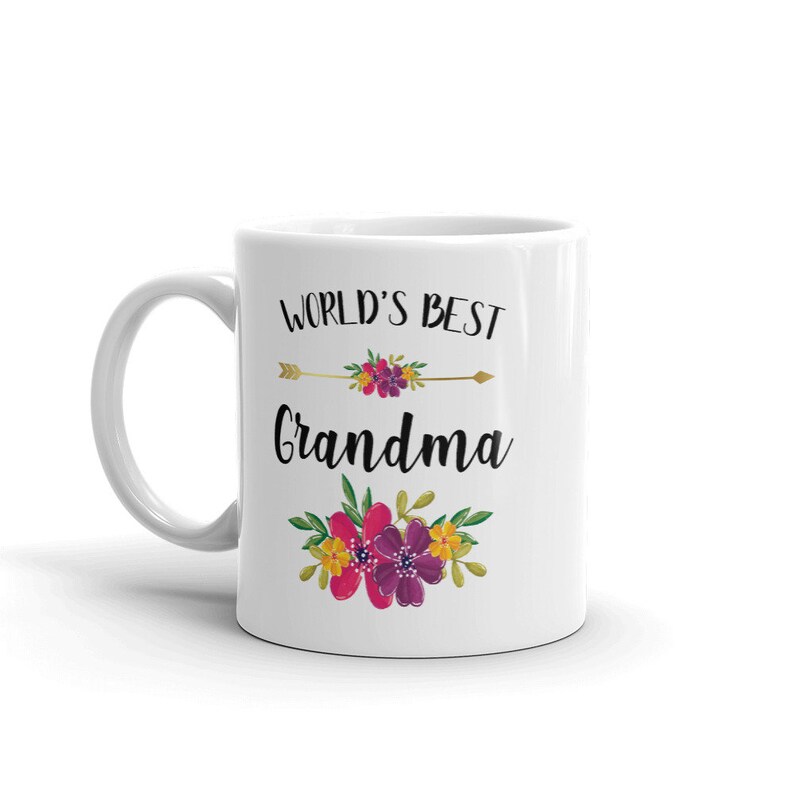 World's Best Grandma Mug Grandma Coffee Mug Grandma Mug Etsy