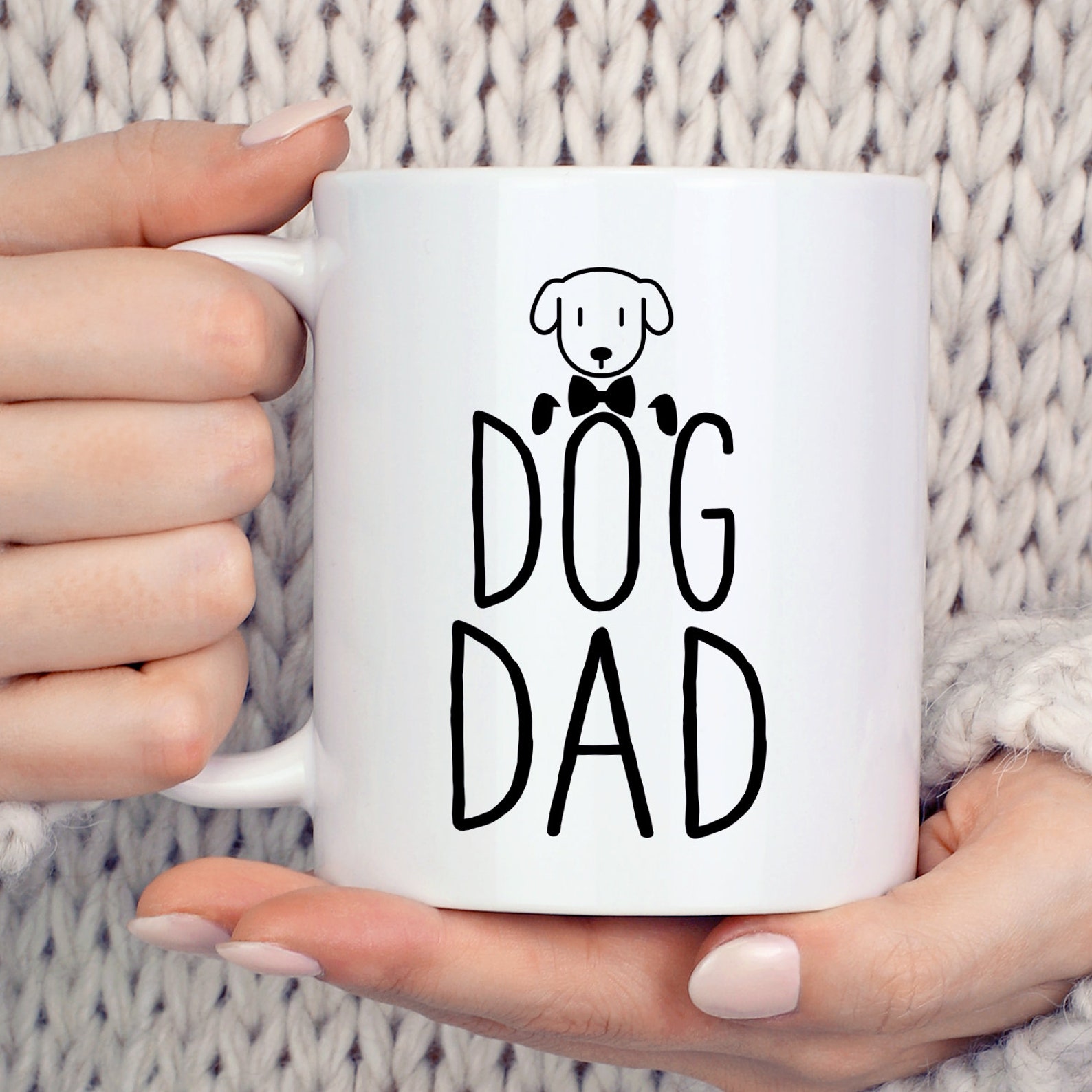 Personalized Dog Dad Mug Best Dog Dad Mug Custom Dog Dad Etsy