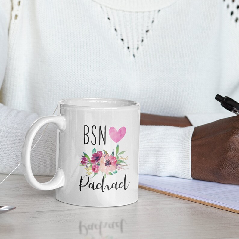 BSN Coffee Mug BSN Graduation Gift Bachelor of Science in Etsy