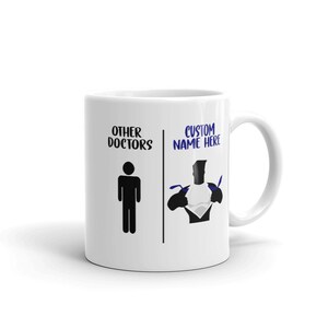 Personalized Doctor Coffee Mug, Custom Doctor Coffee Mug, Doctor...