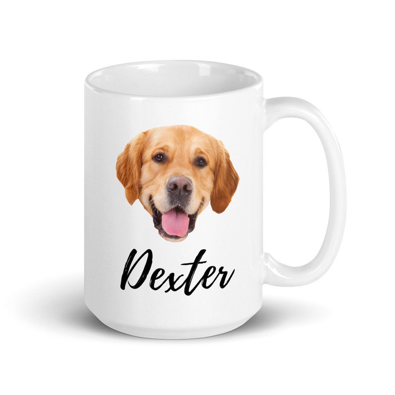 Dog Face Mug Custom Dog Mug Dog Coffee Mug Dog Photo and Etsy