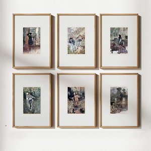 The Secret Garden Prints: Vintage Kinderzimmer Wandbild (Digitale Downloads)