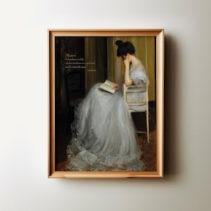 Jane Austen Wall Art, Northanger Abbey Printable, Pleasure in a novel Quote, Intolerably Stupid Poster