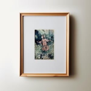 The Secret Garden Kinderzimmer Bild: Vintage Aquarell Print (Digitaler Download)