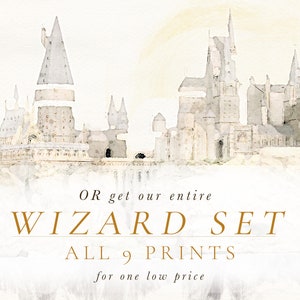 You can also get our entire Wizard set- all 9 prints for one price. Link in item description.