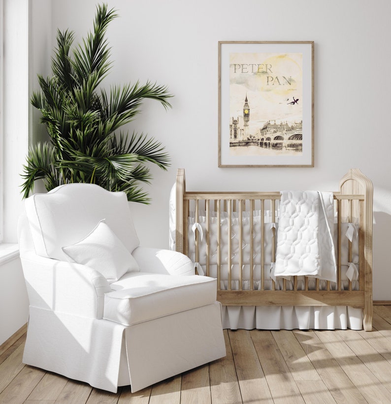 Peter Pan Nursery Decor Wall Art Printables Digital Download Etsy