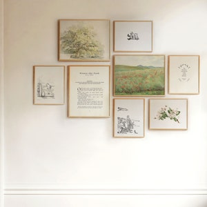 Italso includes our Winnie the Pooh Girls set of 8. With vintage paintings of flowers and trees, the first page of the book, and original drawings by E H Shepard