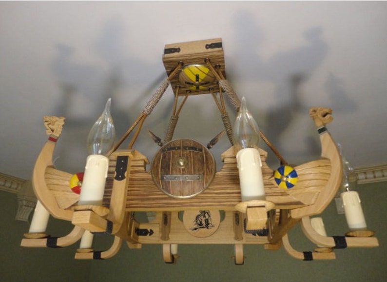 Chandelier Vikings Etsy