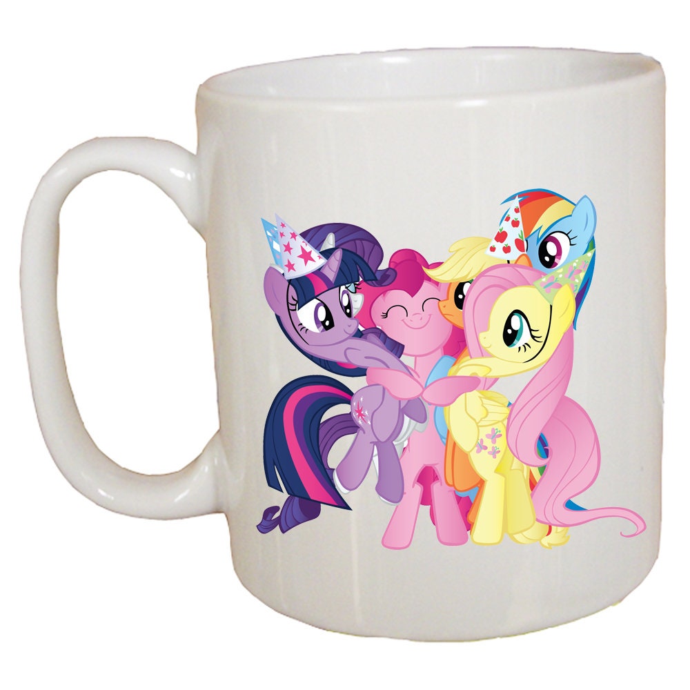 Rainbow White Mug New Good Quality Print Mug 11 Oz Coffee Cup Rainbow Dash  Rainbow Dash Pony Little Horse Comic Manga Anime - AliExpress