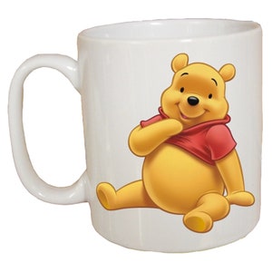 WINNIE the POOH and FRIENDS Personalised Mug, Customised Mug, Custom Printed Mug, Disney