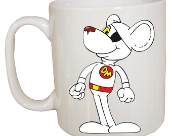 DANGER MOUSE Personalised Mugs, Customised Mug, Custom Printed Mug