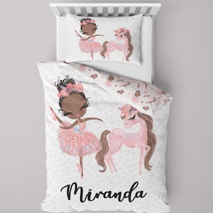personalised kids bedding