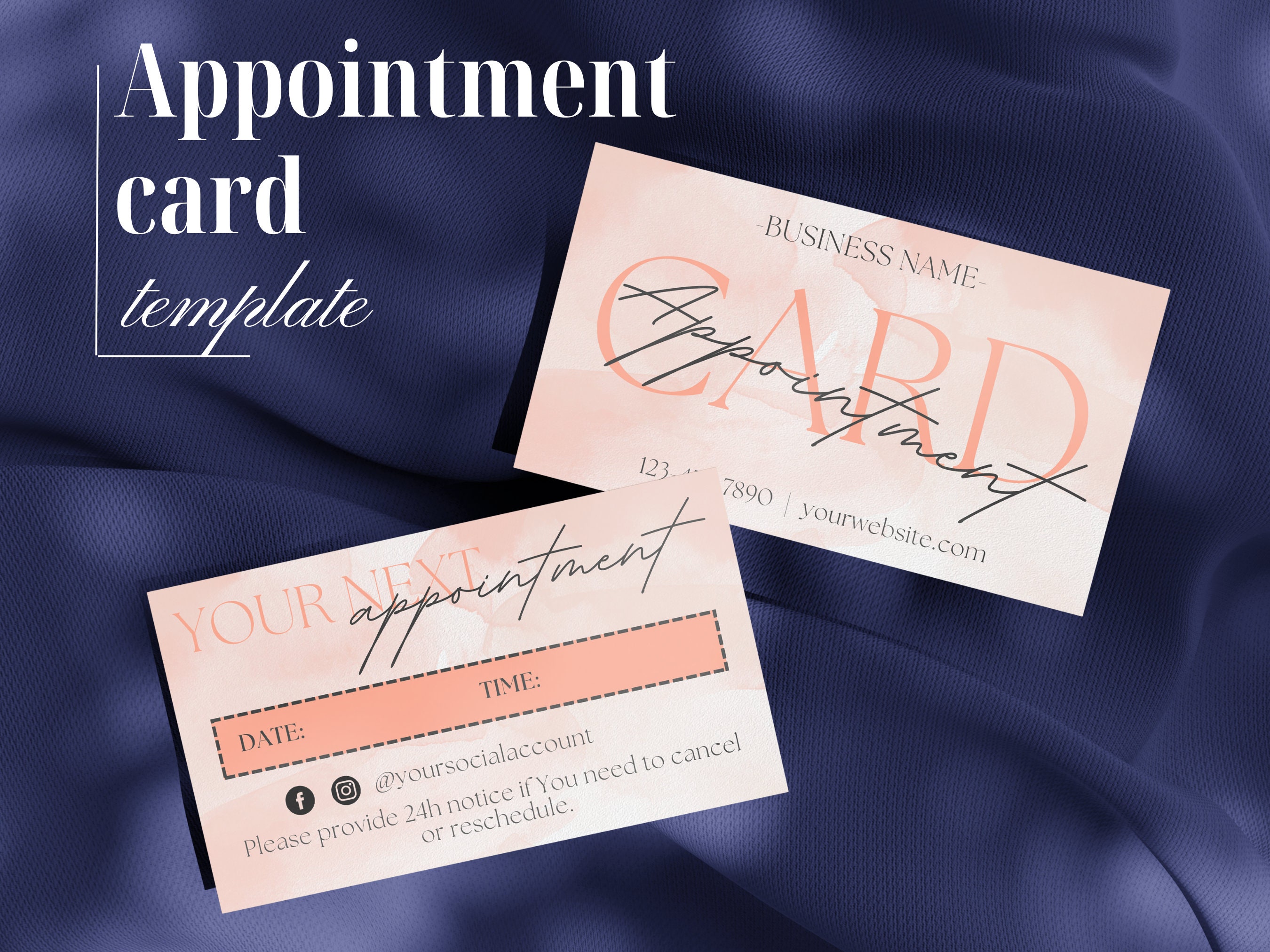 Friendly Reminder Business Appointment Postcards for Clients