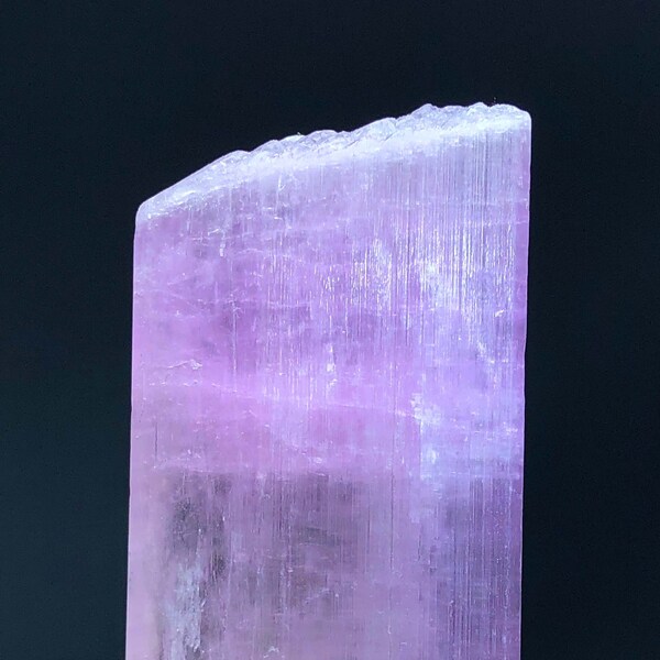 Natural Terminated  Pink Color Kunzite Crystal, Raw Kunzite, Mineral Specimen, Kunzite Crystal From Afghanistan - 93 Gram