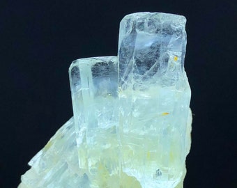 Natural Sky Blue Color Aquamarine Crystals, Raw Mineral, Mineral Specimen, Aquamarine Crystal From Skardu Pakistan -  45 Gram