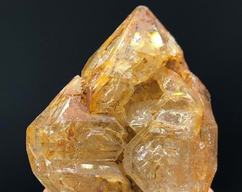 Natural Brown Color Window Quartz Crystal, Natural Quartz, Terrminated Quartz Crystal From Balochistan, Pakistan - 15 Gram