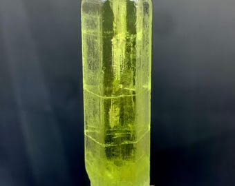 天然イエローヘリオドールクリスタル標本：パキスタン産原石（15グラム