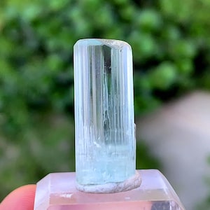 Natural Transparent Blue Aquamarine Crystal From Skardu Pakistan - 19.95 Carats