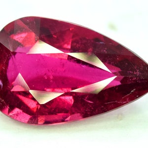 Rubelite Tourmaline Gemstone Natural cut gemstone Tourmaline- 2.75 cts - 12.77*7.76*4.70 mm
