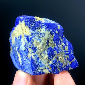Natural Lapis Lauzli Mineral Specimen with Pyrite, Lapis Lazuli stone, Blue Lapis, Mineral Specimen, Raw Crystal, Healing stone 68 Gram