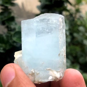 Aquamarine Crystal, Blue Aquamarine Crystal, Raw Aquamarine, Aquamarine Gemstone, Healing Crystal, Aquamarine For Sale 50 Gram