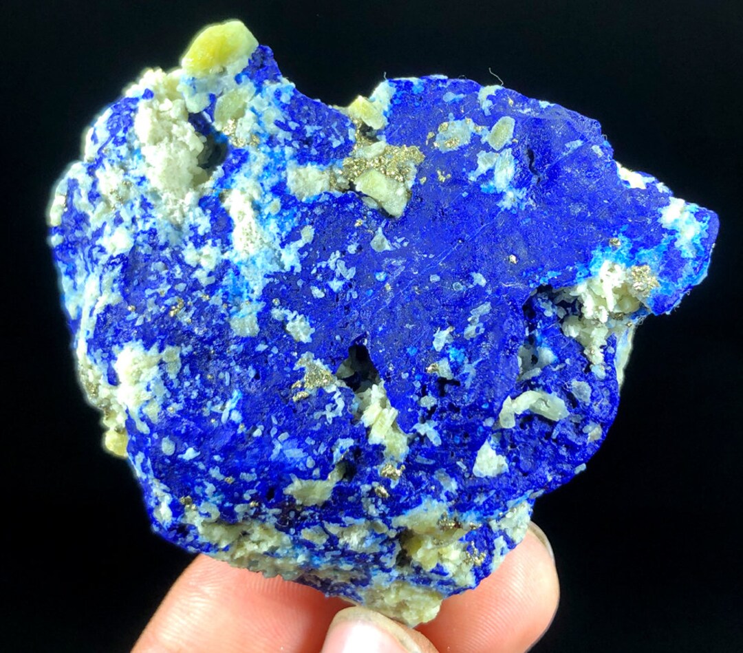 アフガニスタン産天然ラズライト鉱物標本 - 125 グラム。 - Etsy 日本