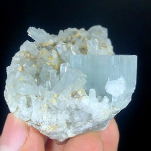 Aquamarine Specimen, Aquamarine Crystals, Aquamarine Cluster, Mineral Specimen, Aquamarine For Sale - 68 gram
