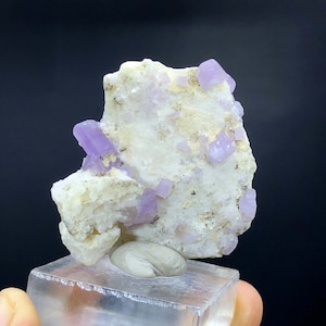 Afghan Purple Apatite Specimen: Natural Mineral Crystals (20 gram)