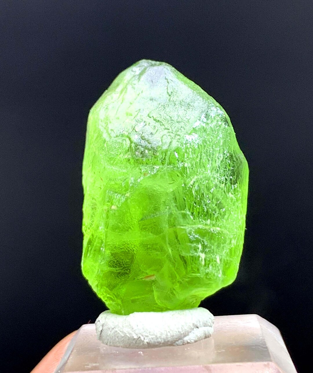 Natural Lush Green Color Peridot Crystal, Natural Peridot,raw Peridot ...