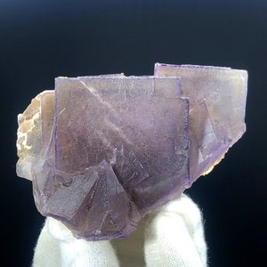 Natural Purple Phantom Fluorite Mineral Specimen, Fluorite Stone, Raw Fluorite, Fluorite From Baluchistan Pakistan - 283 Gram