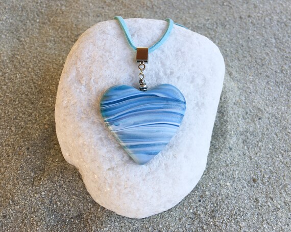 Turquoise Heart Pendant Necklace Turquoise Heart Pendant BOHO