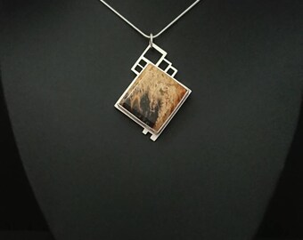 The Deco Pendant - Made in Scotland by hand - Ready to ship