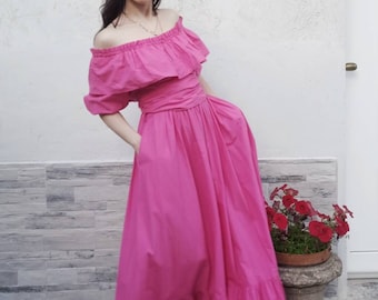 Vintage 70s Laura Ashley maxi dress