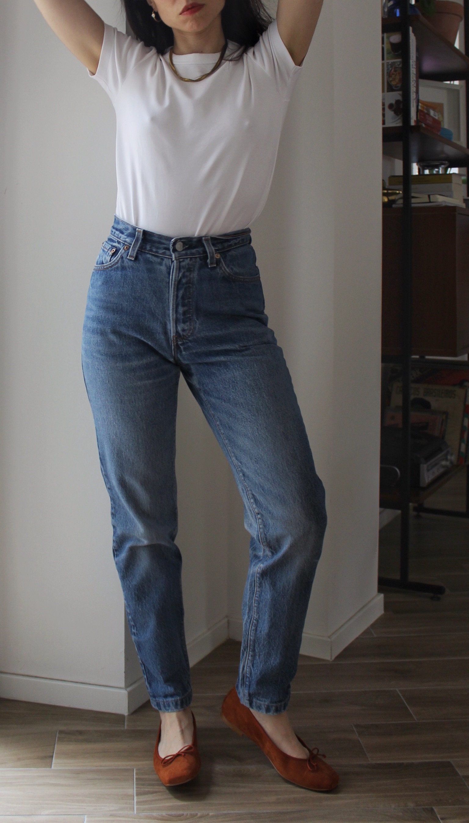 Vintage Rare 80s Levis 501 17501-0115 Made in USA Jeans W26 - Etsy