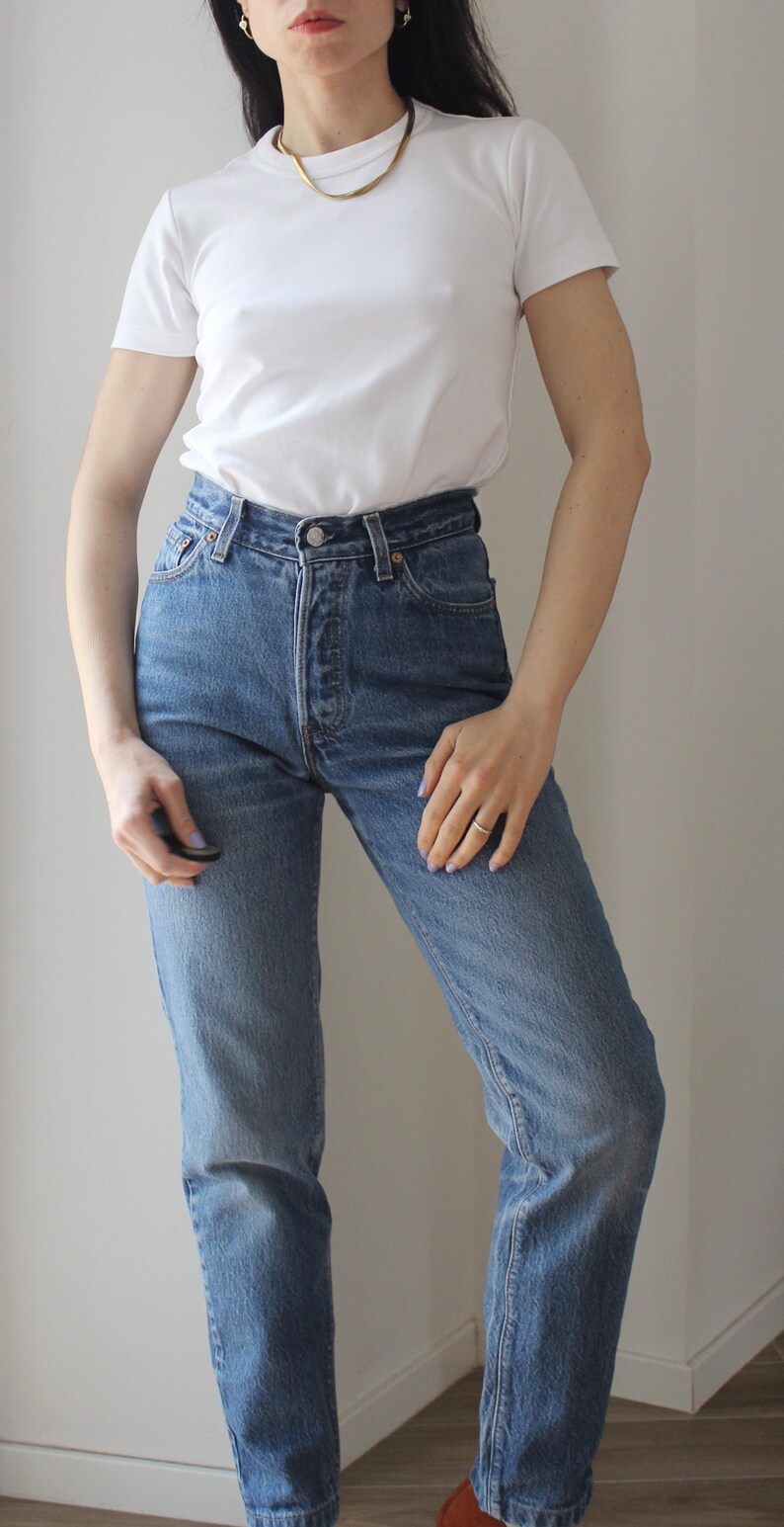 Vintage Rare 80s Levis 501 17501-0115 Made in USA Jeans W26 - Etsy