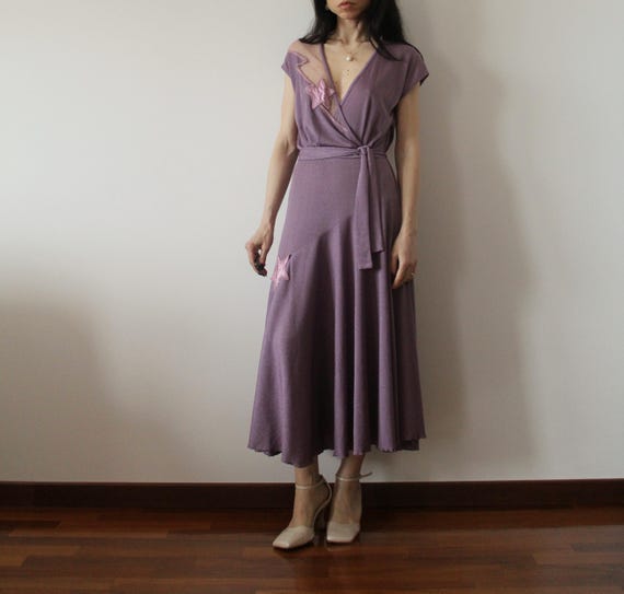 knee length dresses for ladies 70s Gunne Sax Midi Dress – Luxie Vintage main image 0