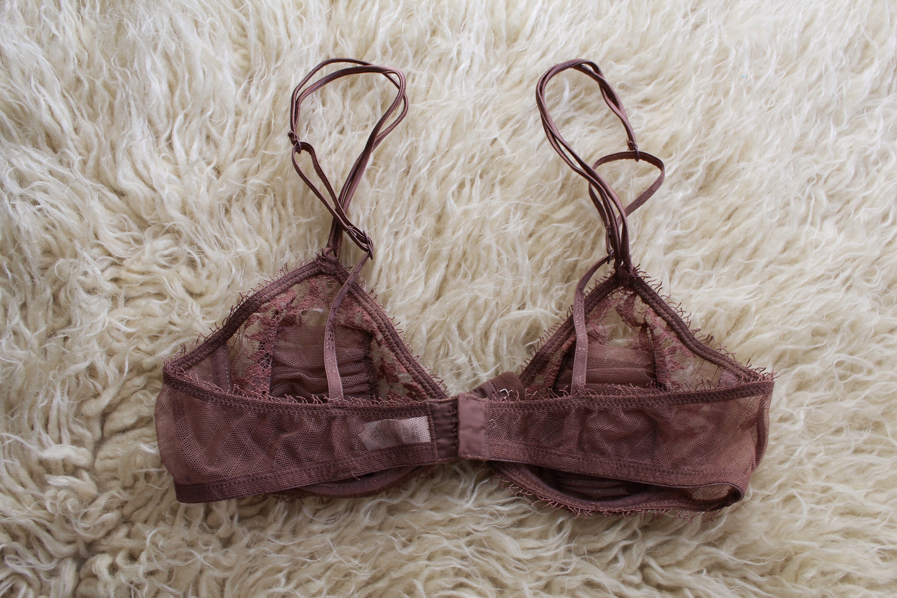 Vintage but New Never Used La Perla Light Brown Lace Etsy