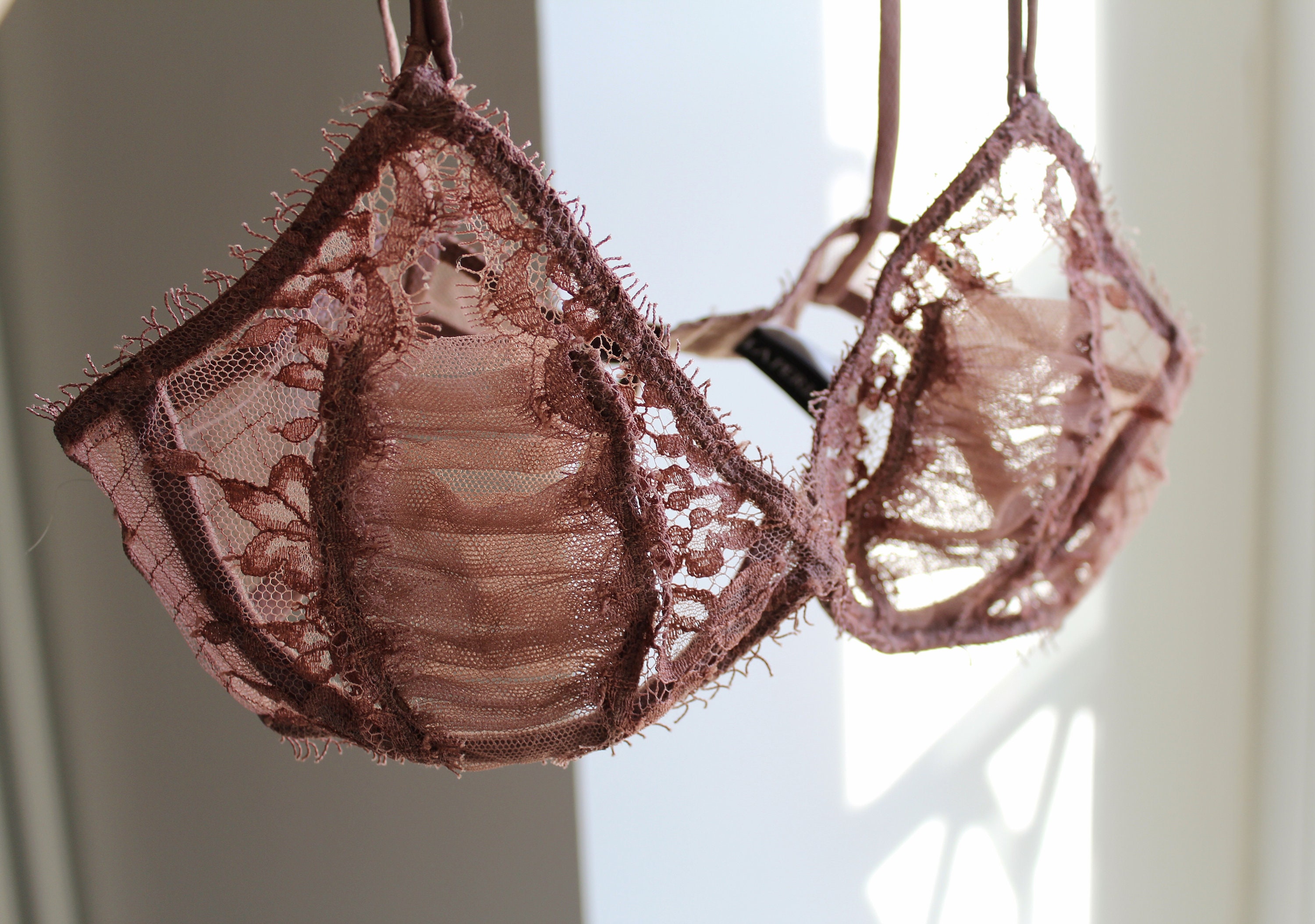 Vintage but New Never Used La Perla Light Brown Lace Etsy