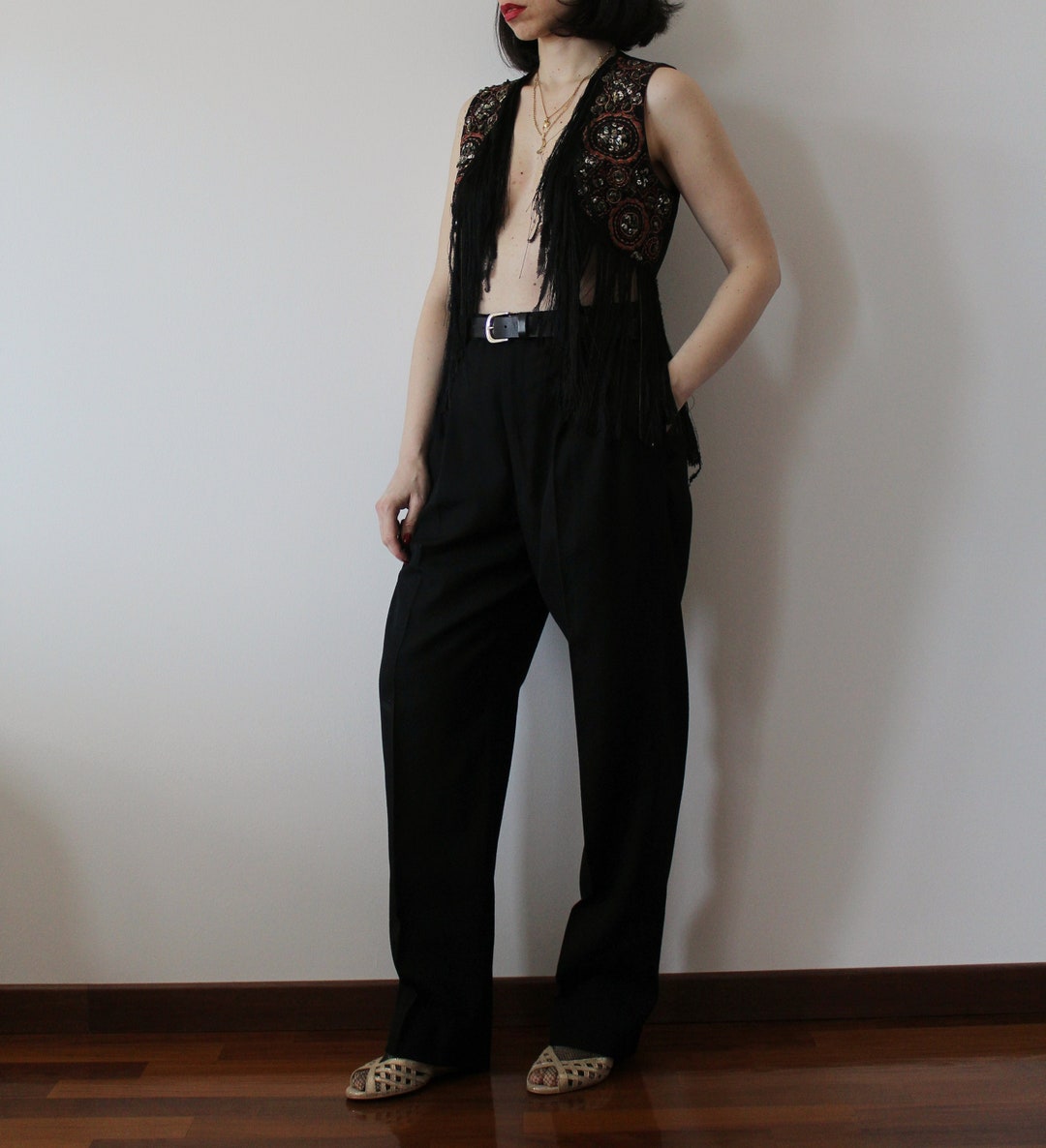 Wool tailored pants Trousers