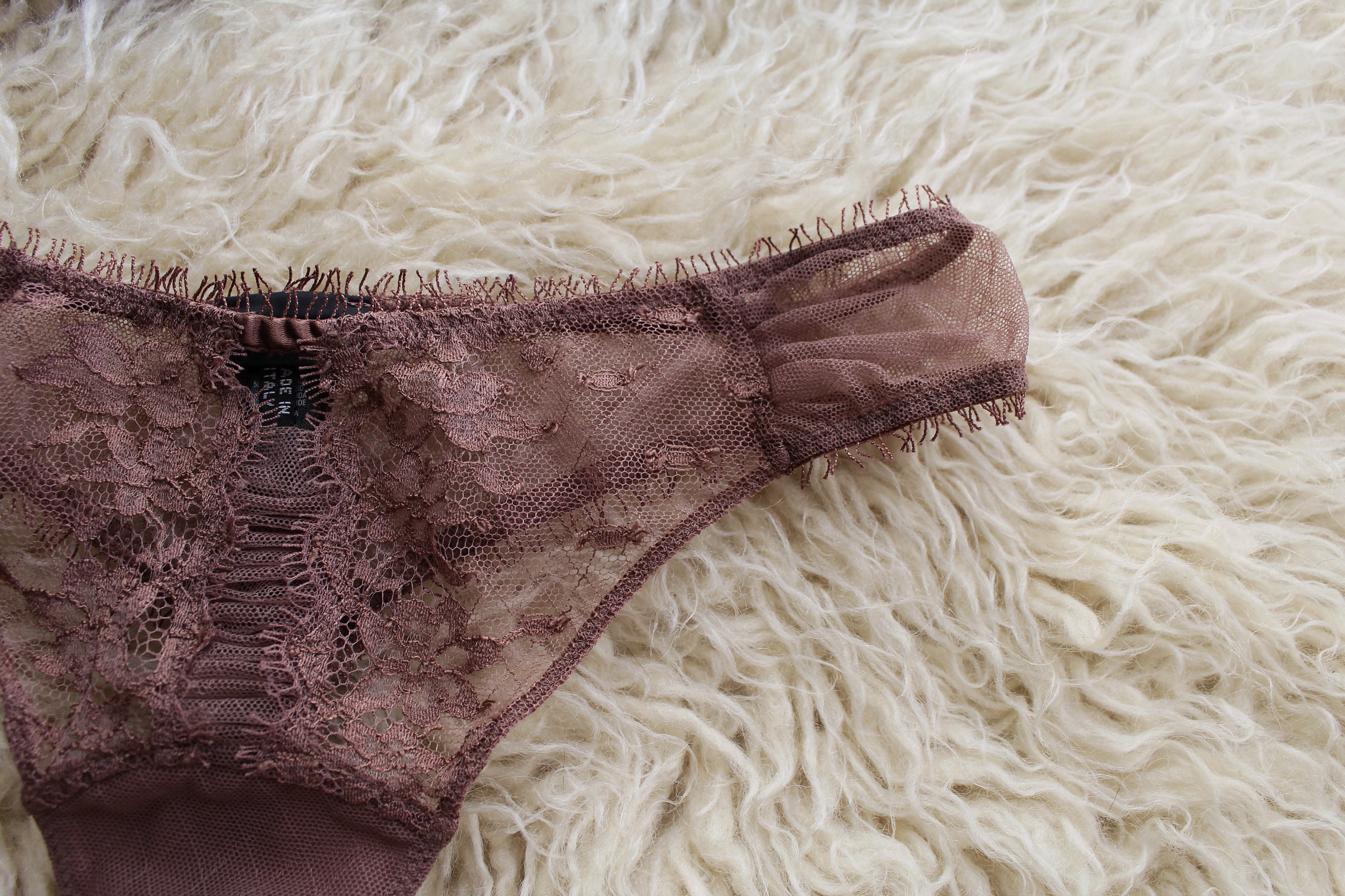 Vintage but New Never Used La Perla Light Brown Lace Etsy