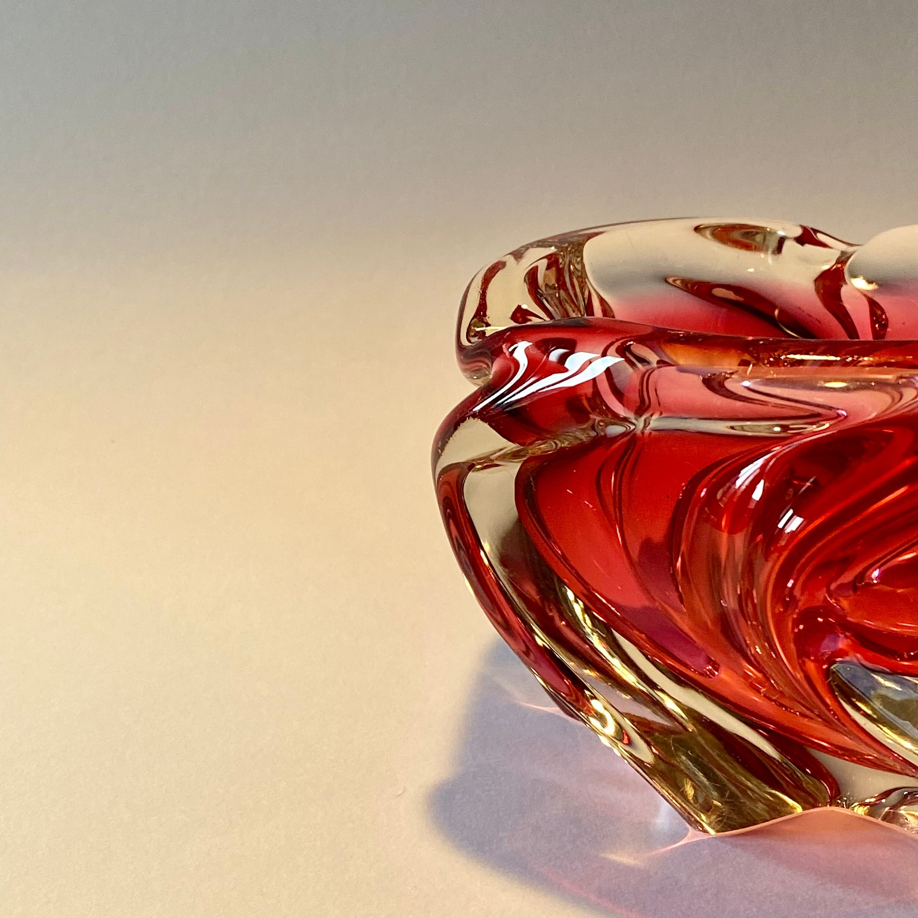 Sommerso Ashtray - Etsy