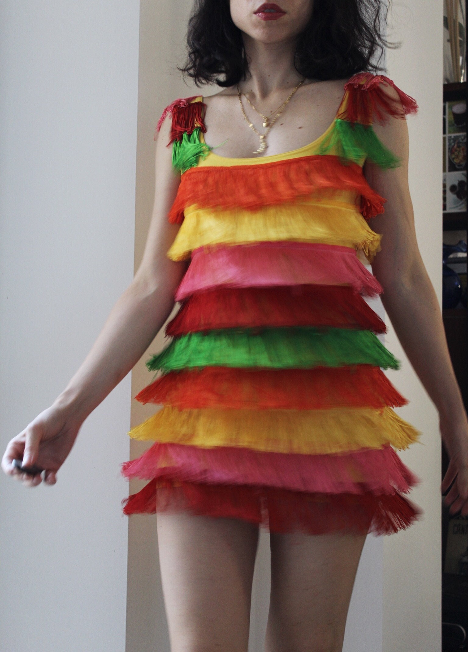 90s disco dress Disco 90s Dress – Posh Hire main image 0