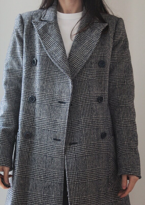 max mara check coat