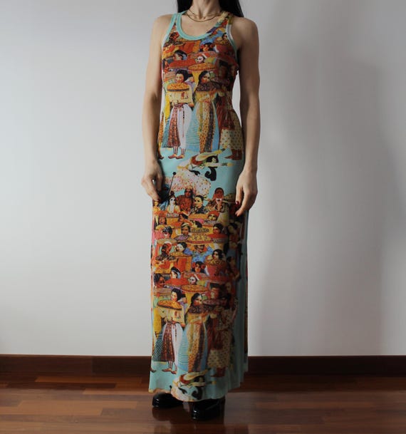 Rare and Iconic Vintage Jean Paul Gaultier Indian Pattern