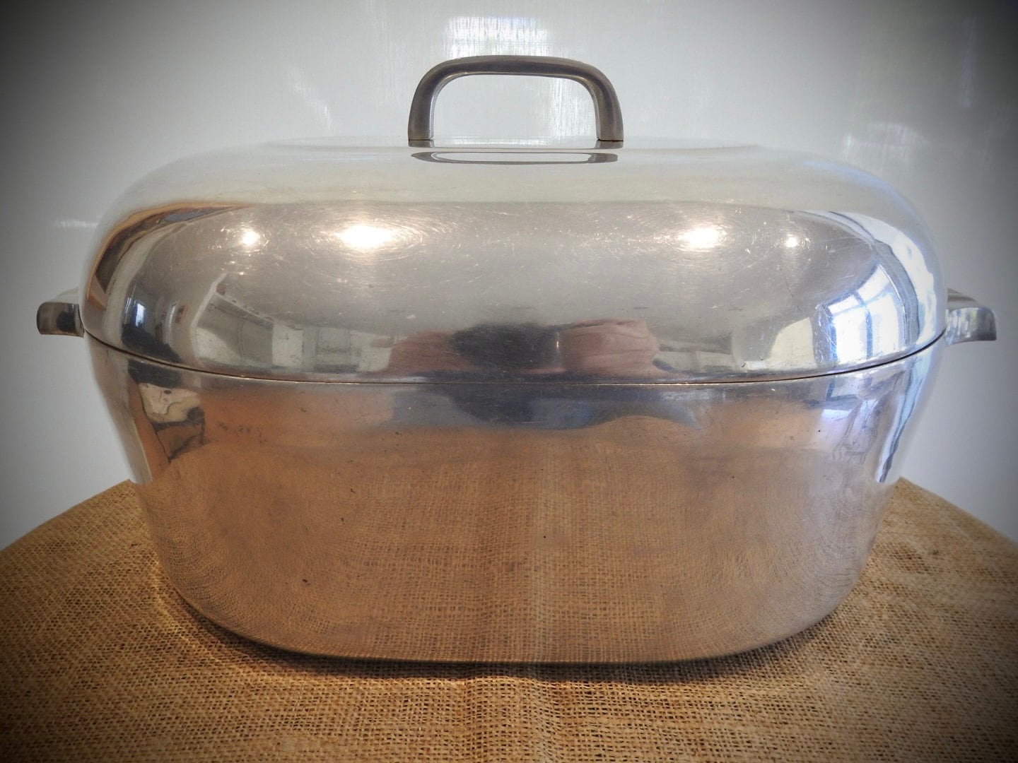 Magnalite, Kitchen, Vintagemagnalite4265 Roaster Aluminum Dutch Oven With  Lid 3x1 8 Quart