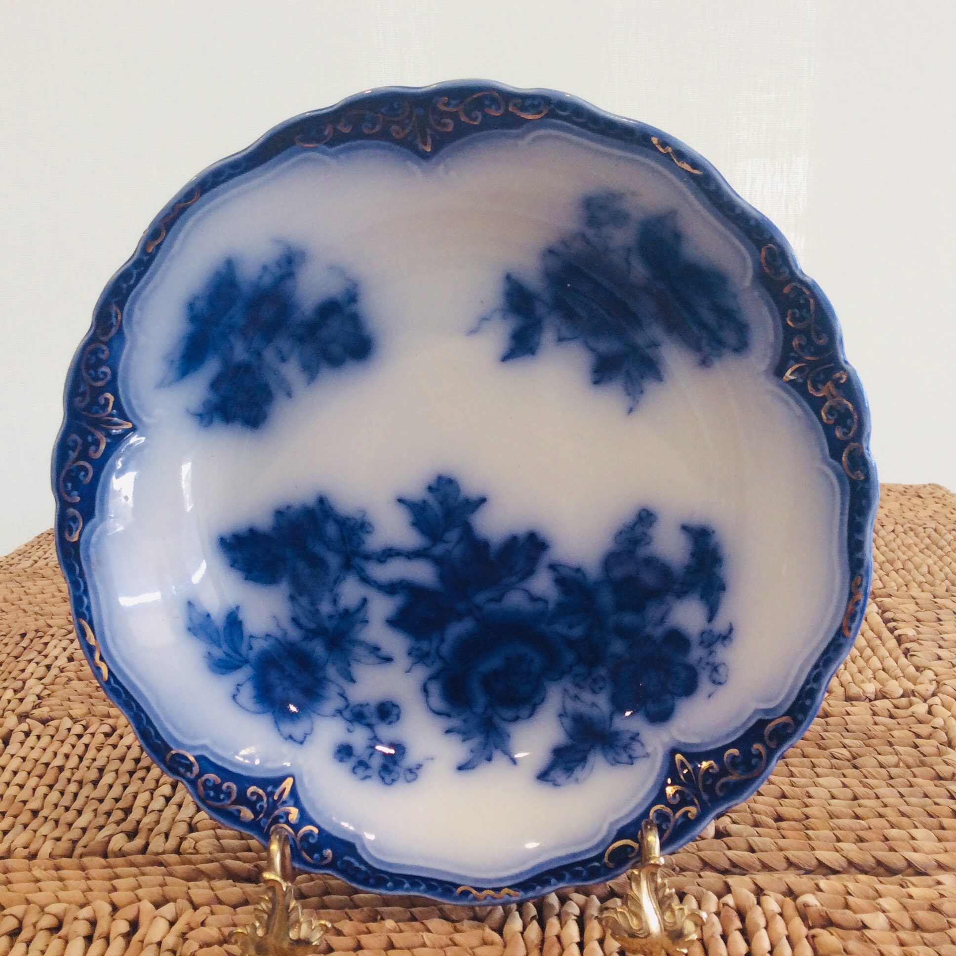 Woods Sons Flow Blue - Etsy
